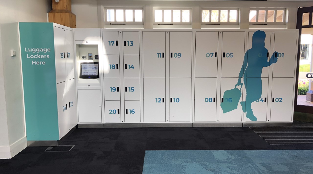 Lockers for Rotorua iSite Elocker